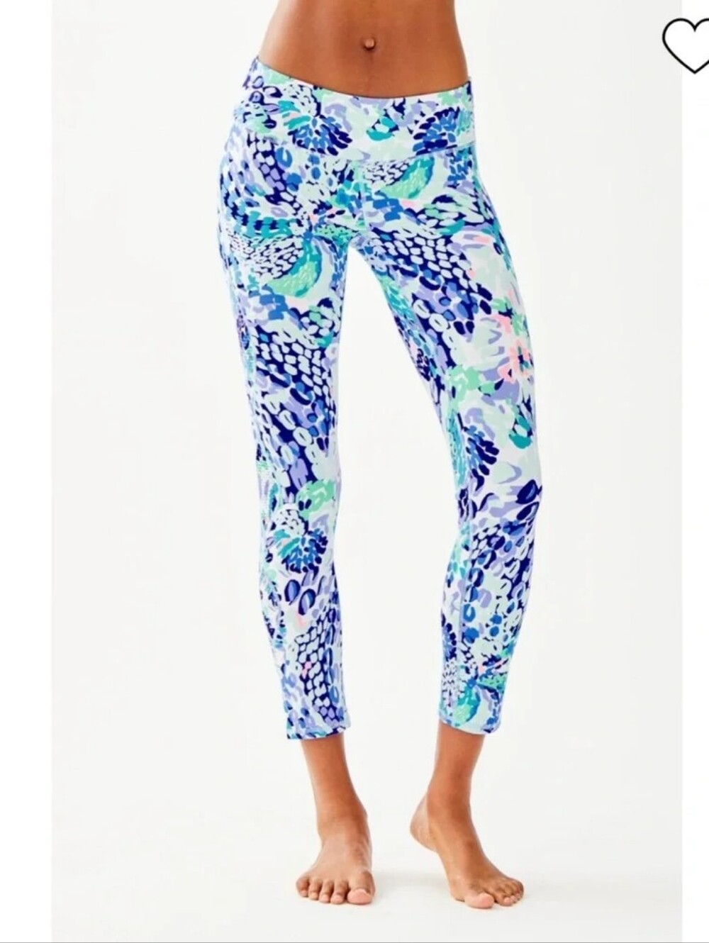Lilly Pulitzer UPF 50+ Luxletic 24" Weekender High-Rise Midi Legging Size XS